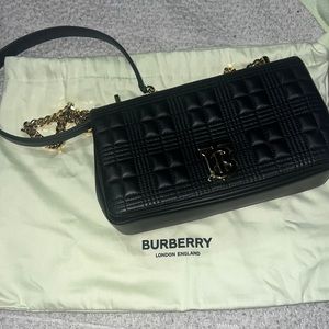 Small TB Soft Crossbody Bag, Black